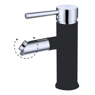 Best Design Bicolor Black Robinet de lavabo Nero Chrome noir