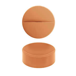 Clou Vale lave-mains 22cm céramique rond sans plan de robinet mat sable italien