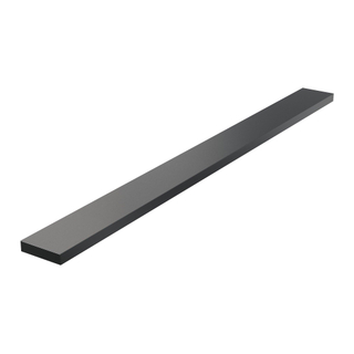 Grille de caniveau de douche Brauer - multifonctionnelle - 80x6cm - inox - gunmetal