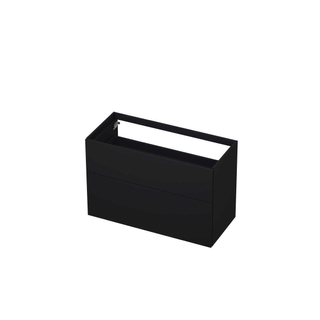 Ink meuble 100x70x45cm 2 tiroirs push-to-open laqué