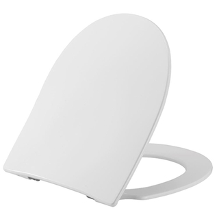 Pressalit Serie 300 Slimseat Abattant WC Softclose DG6 charnière blanc