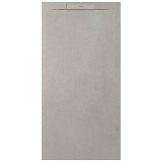 Zenon Essenza West Douchebak - 100x70cm - antislip - antibacterieel - mineraalmarmer - rechthoek - Ego Cream (creme)