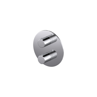 Hotbath Buddy Inbouwthermostaat 2 weg-stop-omstel - Chroom