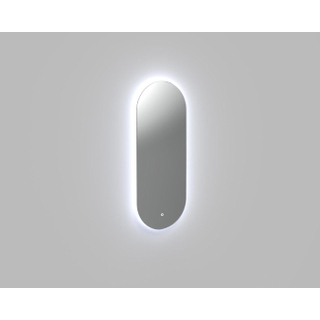 Arcqua Reflect spiegel 40x80x3cm met LED verlichting verticaal Touch schakelaar ovaal 4200K
