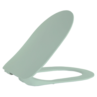 Creavit Wc-Siege - duroplast - softclose - quick release - Inox Charnières - Vert