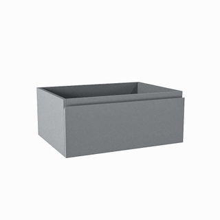 Mondiaz FOGE Meuble sous-lavabo - 60x45x25cm - 1 tiroir - softclose - Plata