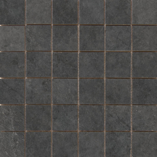 Cifre Ceramica Statale wand- en vloertegel - 30x30cm - Betonlook - Black mat (zwart)