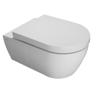 QeramiQ Salina WC Suspendu avec abattant frein de chute blanc brillant