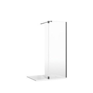 Crosswater Gallery Scharnierpaneel - 2 scharnieren - Leisteen