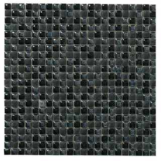 Dune Ceramic Mosaics Mozaiektegel 30x30cm Orion 8mm Mat/Glans zwart - per stuk