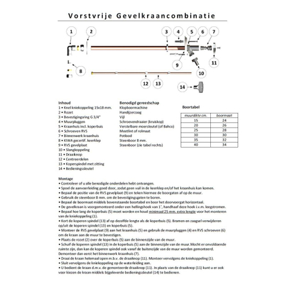 Best design combinaison de robinets de façade sans gel freiburg kiwa reversing valve