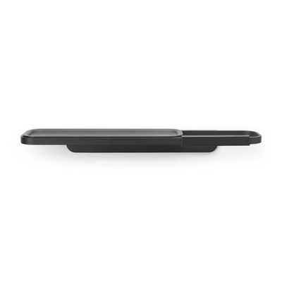 Porte-rouleau de papier toilette Brabantia MindSet - 44x11x5cm - étagère - sans couvercle - gris minéral infini