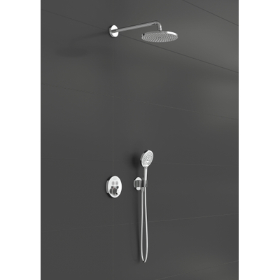 Hansgrohe Raindance s ensemble encastré thermostat et douche de tête 24cm chrome