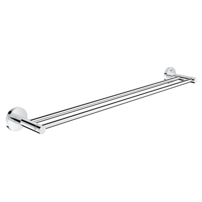 GROHE Essentials Porte-serviettes - 60cm - double - chromé