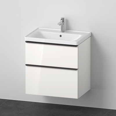 Duravit D-neo Meubelset - met wastafelonderbouwkast - met 2 laden - met softclose - 65x20x48cm - inclusief wastafel - wit hoogglans