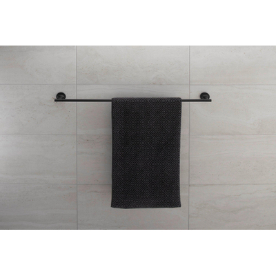 Duravit Starck T Handdoekhouder - 81cm - mat zwart