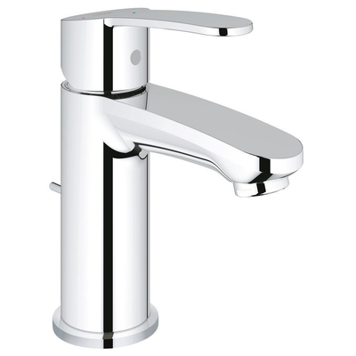Grohe Eurostyle Cosmopolitan Waterbesparende Wastafelkraan - met waste - 28mm ES cartouche - chroom