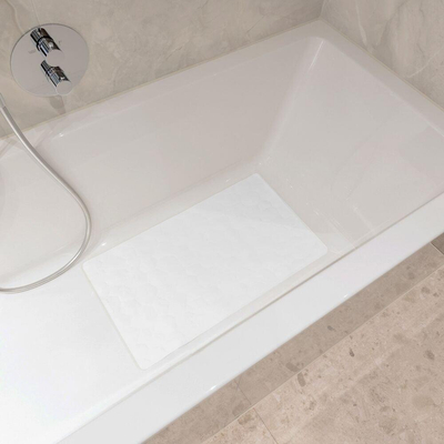 Sealskin Jade Tapis de bain - 40x70cm - Antidérapant - Blanc