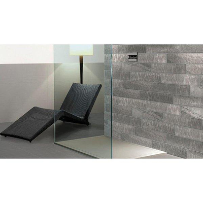 SAMPLE Ceralto Avenza Slate Carreau de sol et de mur 8x39cm 9mm R10 porcellanato Zinco