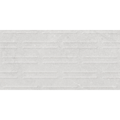 Cifre Ceramica Munich wandtegel - 30x60cm - gerectificeerd - Natuursteen look - White mat (wit)