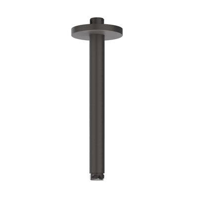 IVY Plafondbuis - 20cm - 1/2" - RVS316 geborsteld carbon black PVD