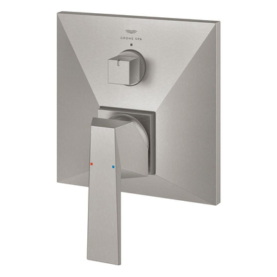 Grohe Allure brilliant afdekset met 3-weg omstelling supersteel