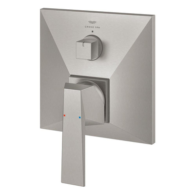 Grohe Allure brilliant garniture avec inverseur 3 voies supersteel