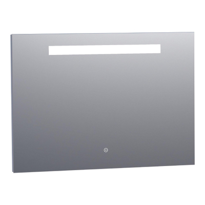 Saniclass Spiegel - 100x70cm - verlichting - aluminium