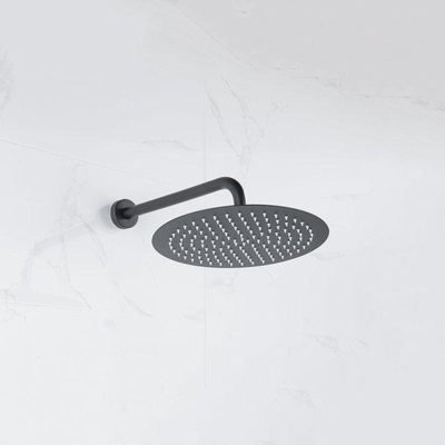 Adema Sparkle 2.0 Hoofddouche 20cm Mat Zwart