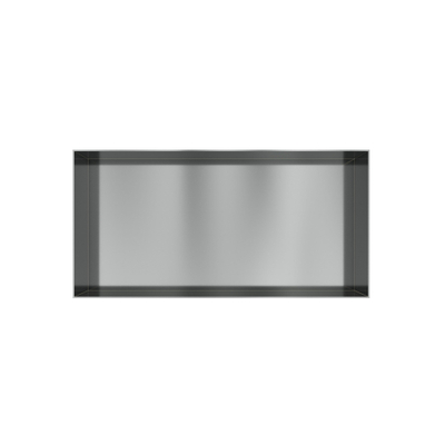 Hotbath &MORE Boîte encastrée ou niche encastrée - 30x60x10 - sans cadre - Acier inoxydable 316