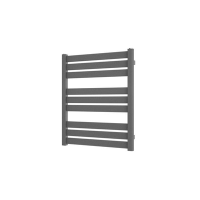 Plieger Tarante Nexus elektrische designradiator - 72.5x50cm - 400W - zilver metallic