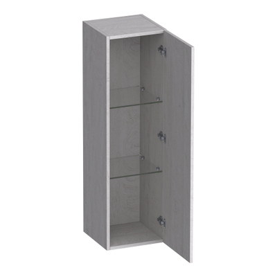 BRAUER Trust badkamerkast - 120x35x35cm - excl. opbouwgreep met 1 deur links- of rechtsdraaiend Forest Seashell