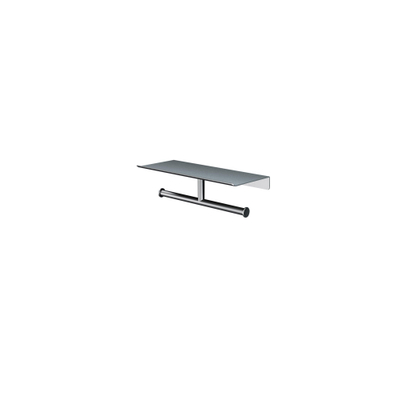 Hotbath &MORE Dubbele Rolhouder - voor planchet serie - RVS 316