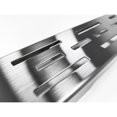 Fortifura Galeria Douchegootrooster - 120cm - Geborsteld Gunmetal PVD TWEEDEKANS