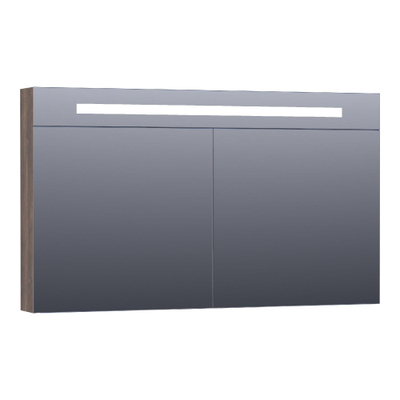 BRAUER Promise Deluxe armoire de toilette – 119 x 70 x 15 cm – LED directe – Grove (noyer)
