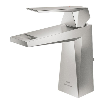 Grohe Allure brilliant wastafelmengkraan m/waste supersteel