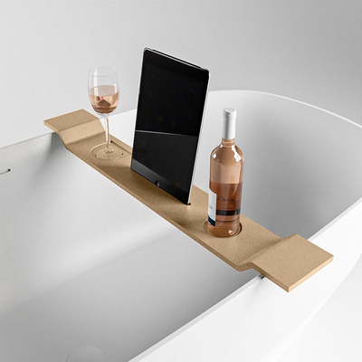 Mondiaz EASY Badplank - 86x12.5x4.2cm - solid surface - Oro