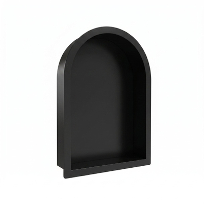 Fortifura Galeria Niche encastrée - 47.8x32.8x10cm - arche - noir mat