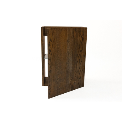 Saniclass Holz Pure Fonteinkast - 39.4x21.5x55cm - 1 deur - Eiken charcoal