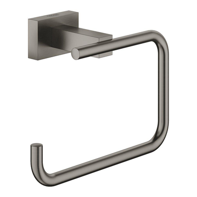GROHE Essentials Cube porte-rouleau de WC brushed hard graphite