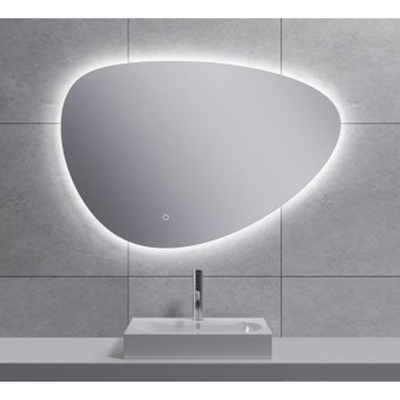 Wiesbaden Uovo Spiegel ovaal - met LED dimbaar en spiegelverwarming - 90cm