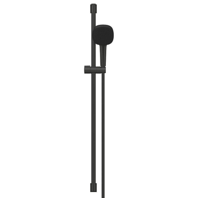 Grohe Vitalio Comfort 110 Glijstangset - 90 cm - vierkante handdouche - 2 straalsoorten - gladde doucheslang - matte black (mat zwart)