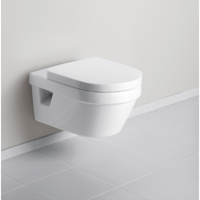 Villeroy & Boch Omnia Architectura pack WC suspendu céramique+ avec abattant WC blanc