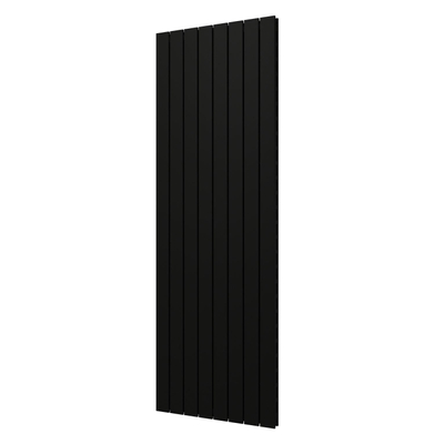 Plieger Cavallino Retto radiateur design vertical double raccordement central 1800x602mm 1549W noir mat