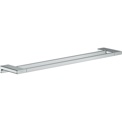 Hansgrohe AddStoris Q handdoekhouder wand dubbel - 65cm - hoogglans chroom