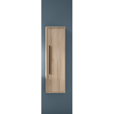 Saniclass Prime Essential Armoire haute - 120x35x35cm - 1 porte - chêne clair - MDF
