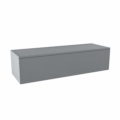 Mondiaz ALAN MODULE Wastafelonderkast - 120x45x30cm - 1 lade - push to open - Plata