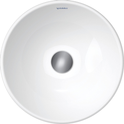 Duravit D-Neo lavabo à poser 12,5x40cm sans trou de robinetterie céramique Blanc
