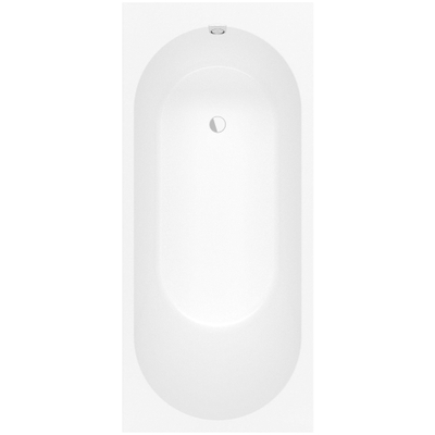 Villeroy & Boch Oberon 2.0 Baignoire îlot 180x80cm Stone White