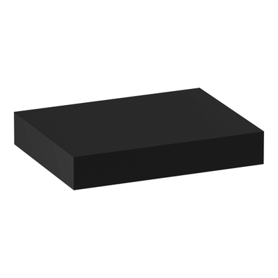 BRAUER Plan sous vasque MDF 60x50x10cm MDF Noir mat